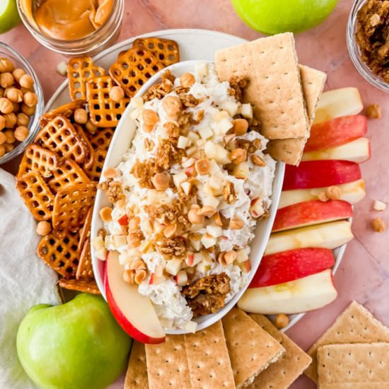 Cream Cheese Caramel Apple Dip - Recipe photo by apaigeofpositivity