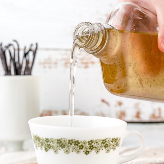 Vanilla Simple Syrup - Recipe photo by Entirely Elizabeth