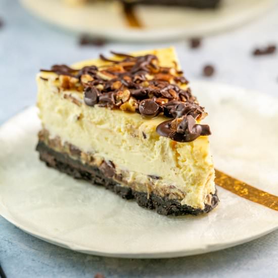 Turtle Cheesecake - Recipe photo by bunsenburnerbakery