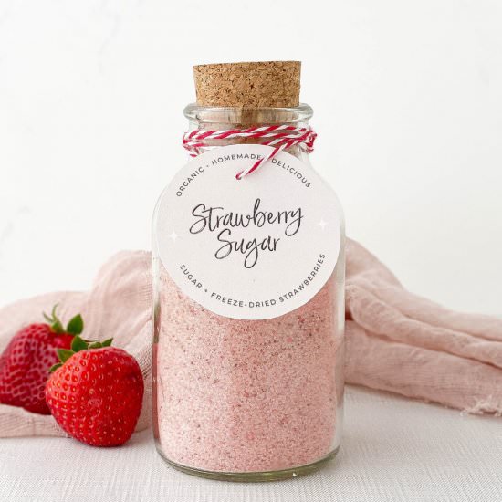 Strawberry Sugar - Recipe photo by live to sweet