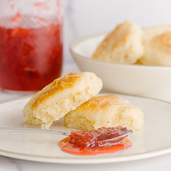 How to Make Angel Biscuits - Recipe photo by House of Elyn Ryn