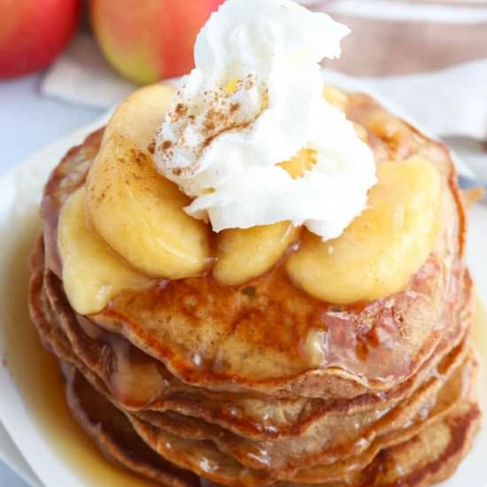 Apple Pie Pancakes - Recipe photo by The Diary of a Real Housewife