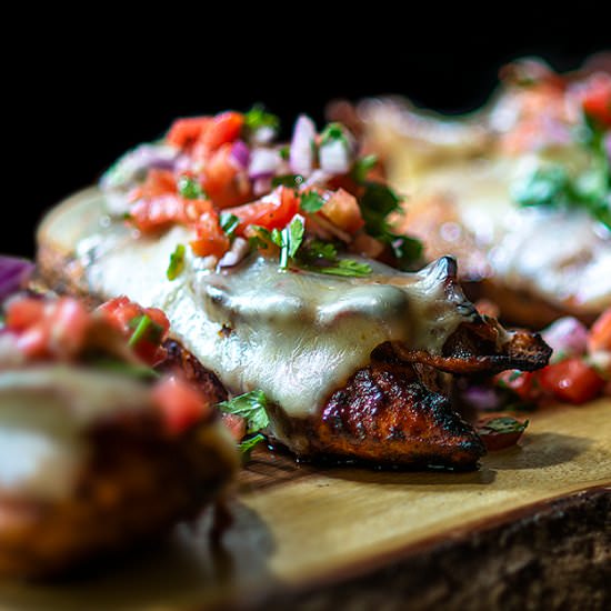 Sous Vide Grilled Monterey Chicken - Recipe photo by Chicken Fried Kitchen