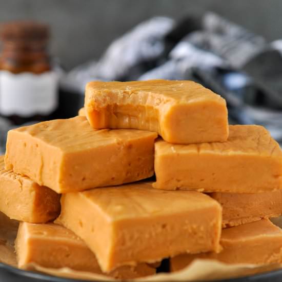 Easy Butterscotch Fudge - Recipe photo by Home Cooked Harvest