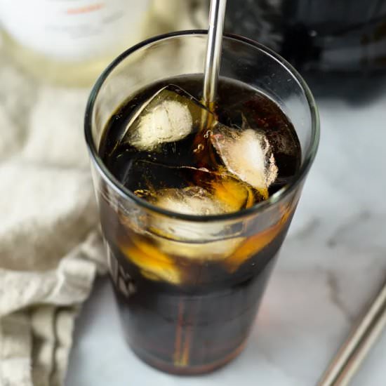 Malibu and Coke - Recipe photo by atasteofmadness