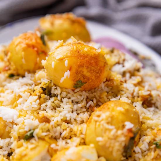 Kerala Style Egg Biryani - Recipe photo by myfoodstory