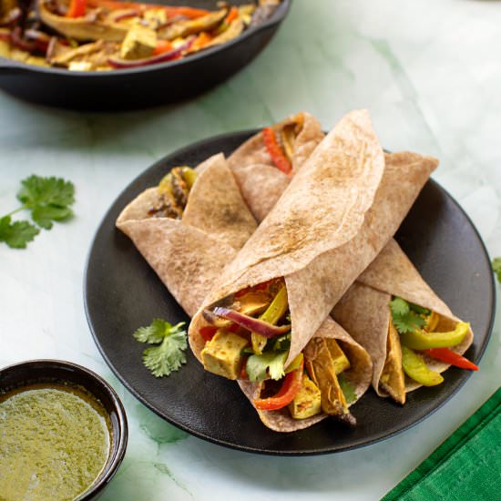 Vegan Kati Rolls - Recipe photo by BitterSweet