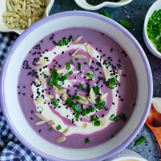 Easy Red Cabbage Soup - Recipe photo by Sheeba@gohealthy