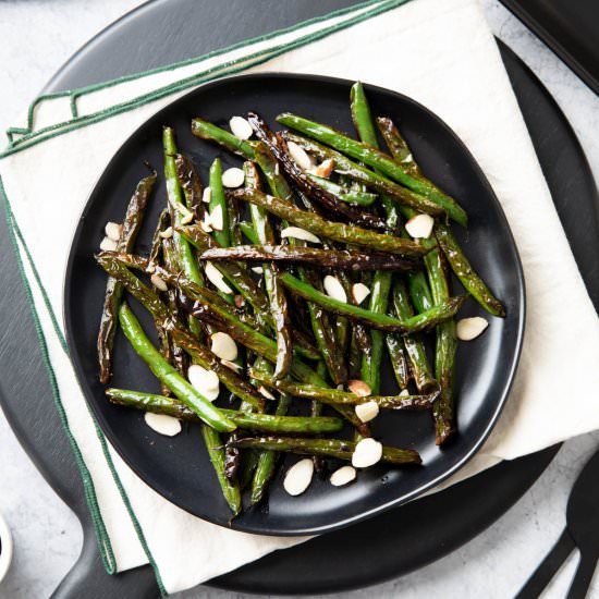 Blistered Green Beans - Recipe photo by beamingbaker