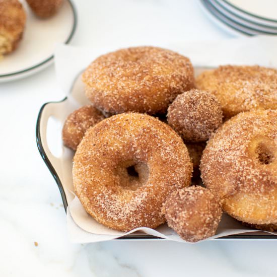 Sparkling Apple Cider Donuts - Recipe photo by mimibakesphotos