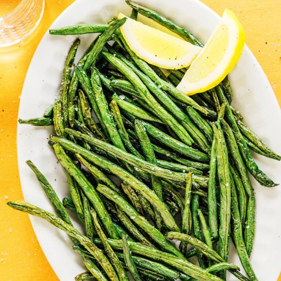 Air Fryer Green Beans - Recipe photo by liveeatlearn