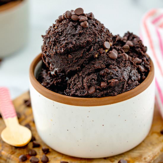 Edible Brownie Batter - Recipe photo by Wearenotmartha