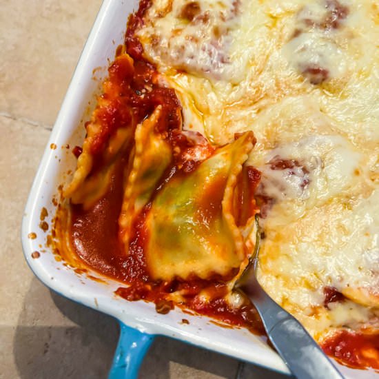 Baked Ravioli - Recipe photo by Lisa G Cooks