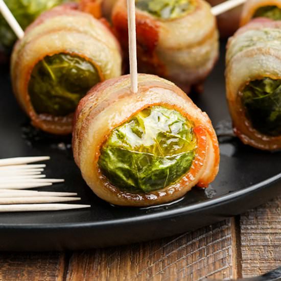Bacon Wrapped Brussels Sprouts - Recipe photo by bellyfull