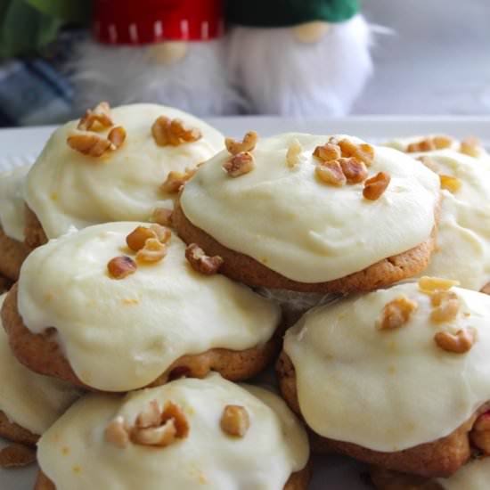 Cranberry Orange Nut Cookies - Recipe photo by MyRecipeReviews
