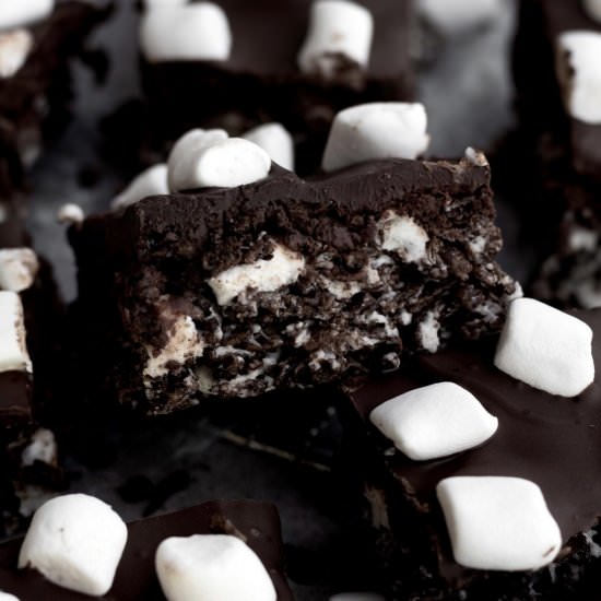 Cocoa Pebble Treats - Recipe photo by laneandgreyfare