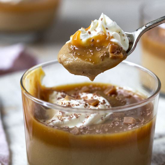 Homemade Butterscotch Pudding - Recipe photo by Lemon blossoms