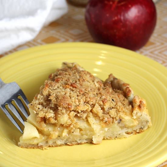 Asiago apple galette - Recipe photo by Food Gal