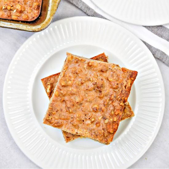 Low-Carb Pecan Pie - Recipe photo by We Want To Eat