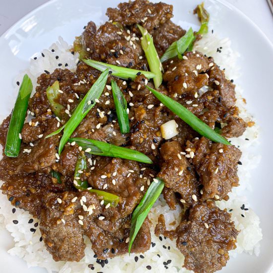 Mongolian Beef - Recipe photo by sassychopsticks9