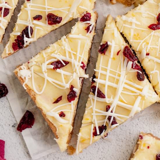 Cranberry Bliss Bars - Recipe photo by bellyfull