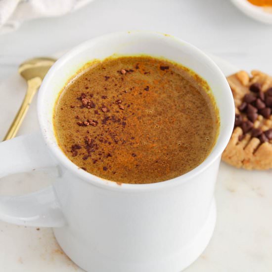 turmeric Hot chocolate - Recipe photo by plantbasedjess