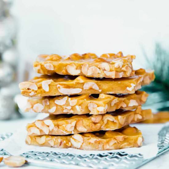 Homemade Peanut Brittle Recipe - Recipe photo by wholefully