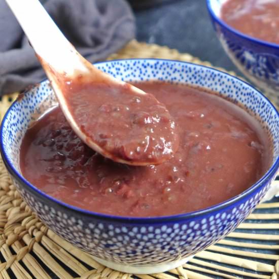 SWEET RED BEAN SOUP - Recipe photo by Red House Spice