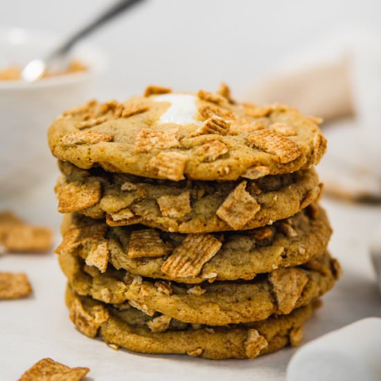 Cinnamon Toast Crunch Cookies - Recipe photo by The Mindful Meringue
