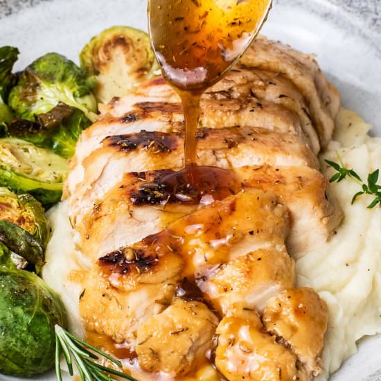 One-Pan Balsamic Honey Chicken - Recipe photo by SunkissedKitch