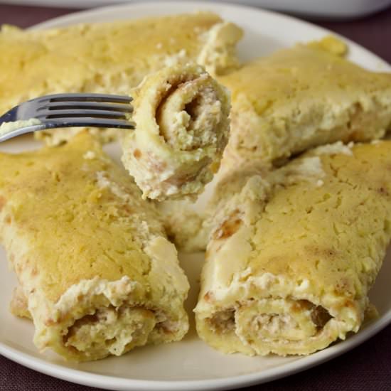 Crepes with Vegan Cottage Cheese - Recipe photo by lavender_nina