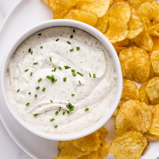 Best Easy Chip Dip - Recipe photo by The Endless Meal