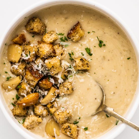 Garlic Soup - Recipe photo by The Endless Meal