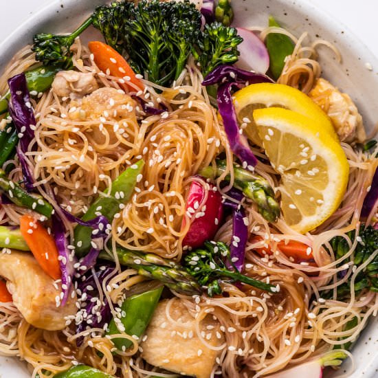 Spring Noodle Stir Fry - Recipe photo by The Endless Meal