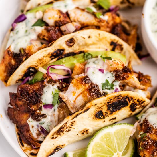 Rockfish Tacos - Recipe photo by The Endless Meal
