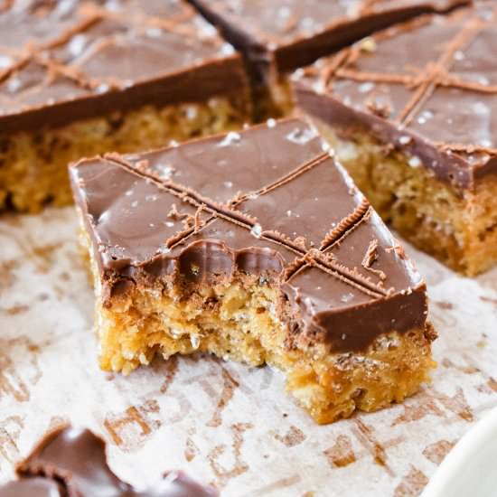 Easy Scotcheroos Recipe - Recipe photo by stressbaking