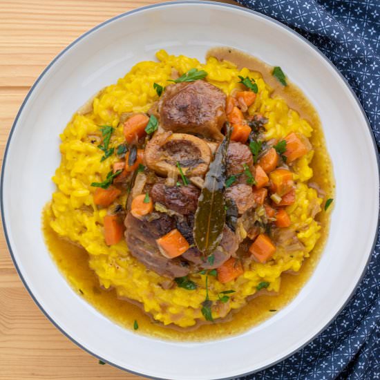 Osso Bucco Recipe ‘alla Milanese’ - Recipe photo by dishnthekitchen