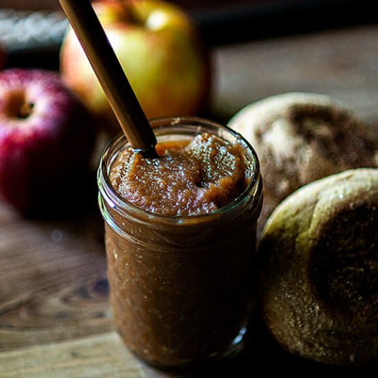 Easy Apple Butter Recipe - Recipe photo by Chicken Fried Kitchen