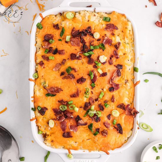 Loaded Baked Potato Casserole - Recipe photo by emilyenchanted