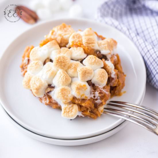 Sweet Potato Casserole - Recipe photo by emilyenchanted