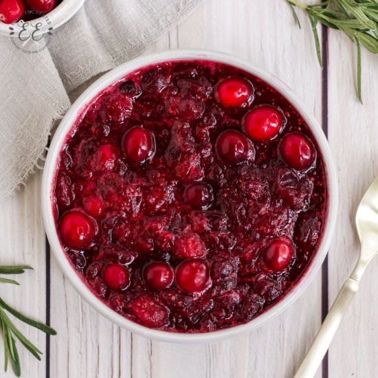 Sugar Free Cranberry Sauce - Recipe photo by emilyenchanted
