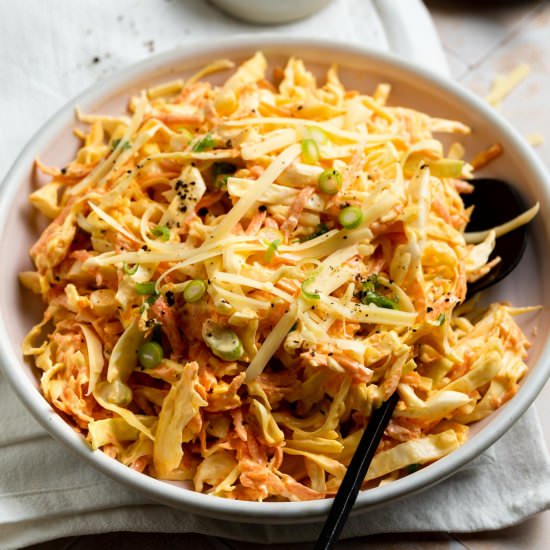 Cheese Slaw - Recipe photo by Mrs Jones Kitchen