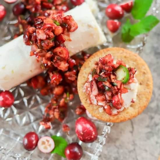 Cranberry Jalapeno Dip - Recipe photo by HIldaskitchenblog