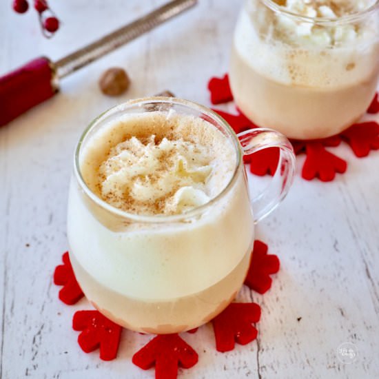 Eggnog Latte (Starbucks Copycat) - Recipe photo by thefreshcooky