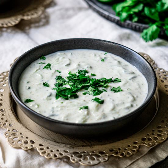 Cucumber Raita - Recipe photo by Share the Spice