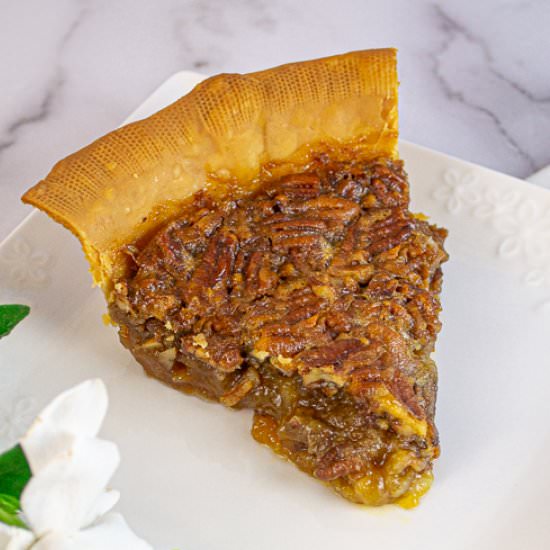 The Best Buttery Pecan Pie - Recipe photo by House of Elyn Ryn