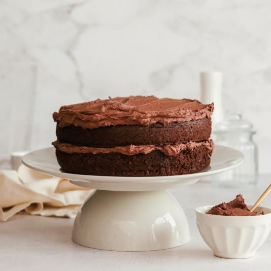 Chocolate gingerbread cake - Recipe photo by vanillafrost4