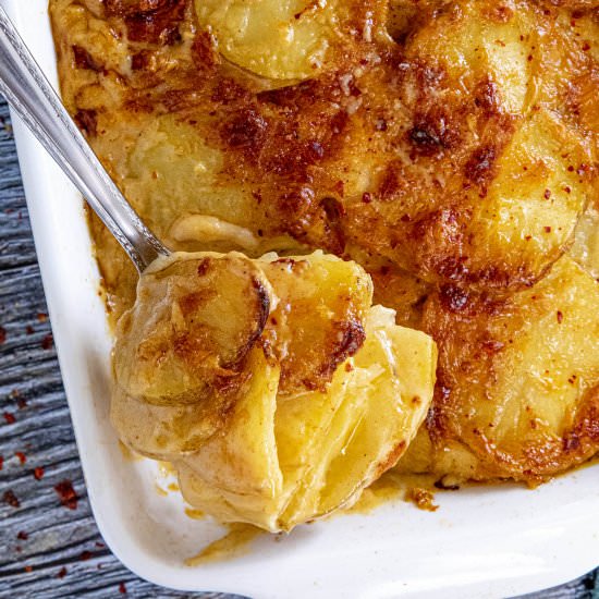 Scalloped Potatoes - Recipe photo by ChiliPepperMadness