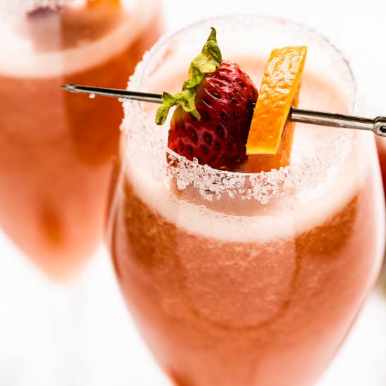 Strawberry Mimosa - Recipe photo by The Endless Meal