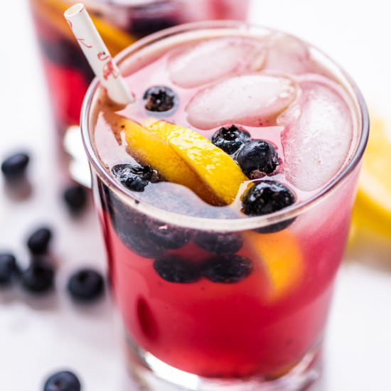 Blueberry Lemonade - Recipe photo by The Endless Meal